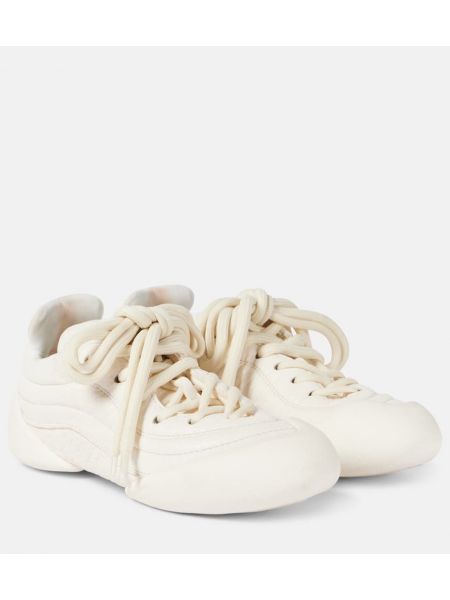 Deri sneaker Alexander Mcqueen beyaz