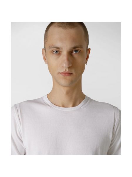 Camiseta de algodón de punto Peuterey blanco