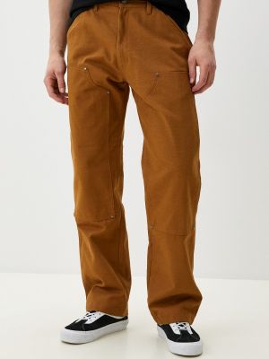 Прямые брюки Dickies коричневые