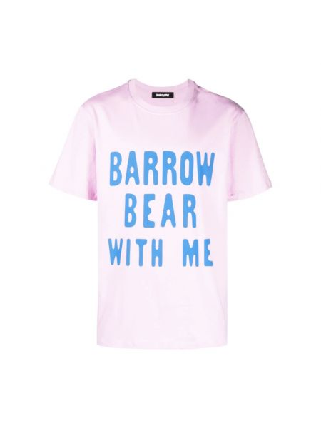 Koszulka z dżerseju Barrow różowa