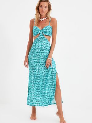 Prospect Fruity End Tyrkysové plážové šaty - kupte online na Shopsy
