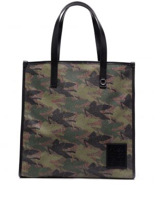 Jacquard shoppingbag Etro grønn