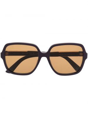 Oversized glasögon Gucci Eyewear lila