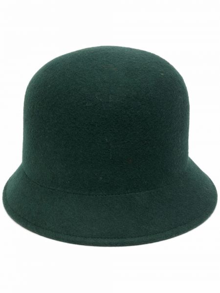 Вълнена шапка от филц Nina Ricci зелено