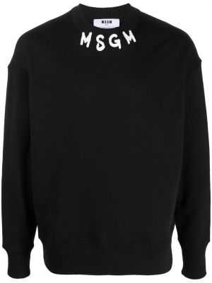 Sweatshirt aus baumwoll mit print Msgm