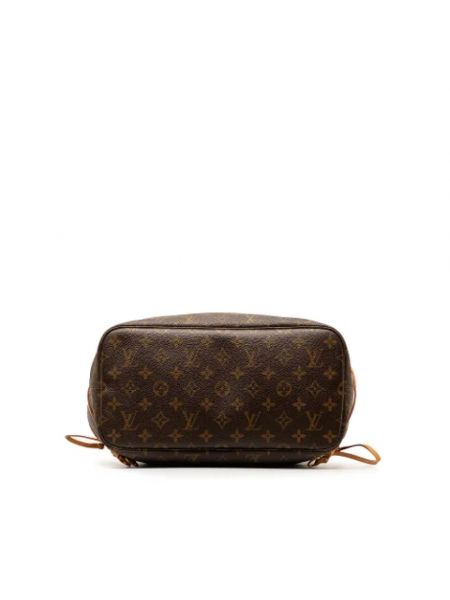 Bolso shopper de cuero retro Louis Vuitton Vintage marrón