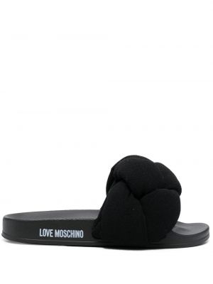 Sandaletter Love Moschino svart