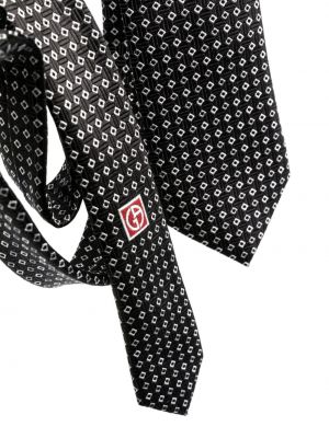 Jedwabny krawat żakardowy Giorgio Armani