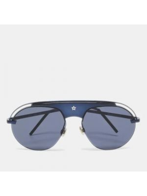 Okulary przeciwsłoneczne Dior Vintage niebieskie