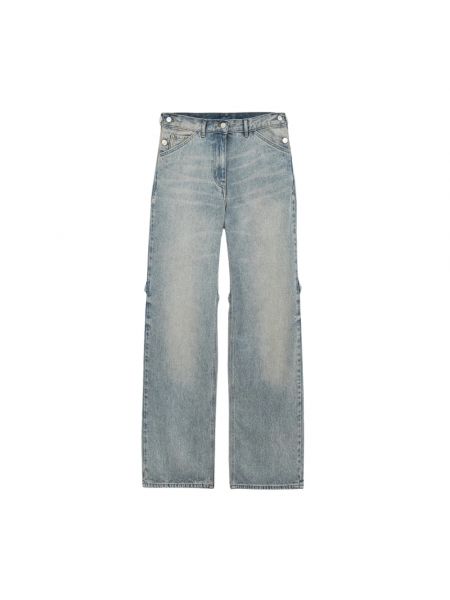 Straight jeans Courreges blau