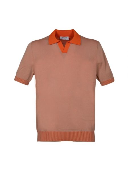 Hemd aus baumwoll Gran Sasso orange