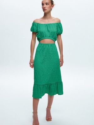 Летнее платье adL, зеленый