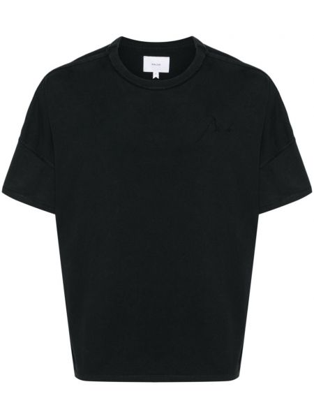 Bavlnené tričko s výšivkou Rhude čierna
