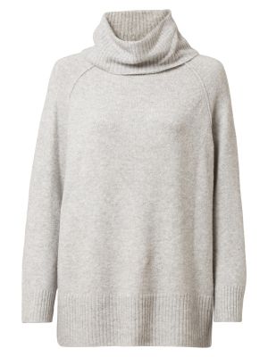 Меланжов пуловер Only сиво