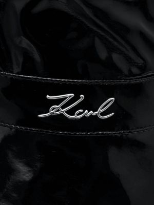 Kasmír kalap Karl Lagerfeld fekete