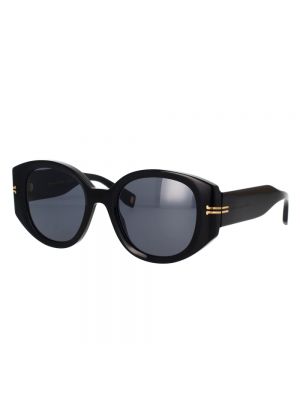 Okulary przeciwsłoneczne w panterkę Marc Jacobs czarne