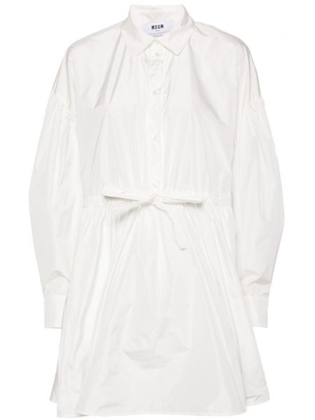 Mini šaty Msgm bílé
