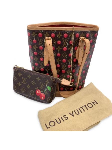 Bolso shopper de cuero retro Louis Vuitton Vintage