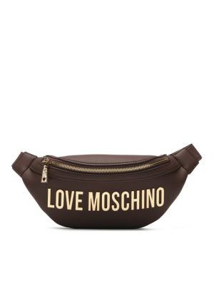Hnědá ledvinka Love Moschino