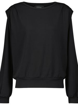 Bluza z siateczką Lanston Sport czarna