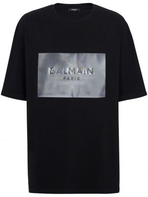 T-krekls Balmain melns