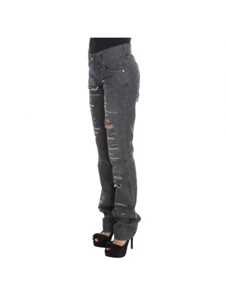 Straight jeans John Galliano grau