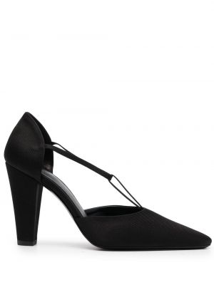 Полуотворени обувки Toteme черно