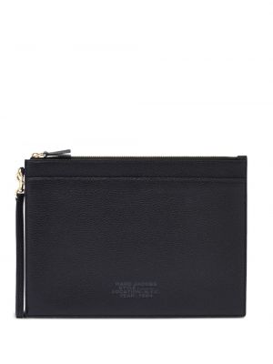 Kožená peňaženka Marc Jacobs čierna