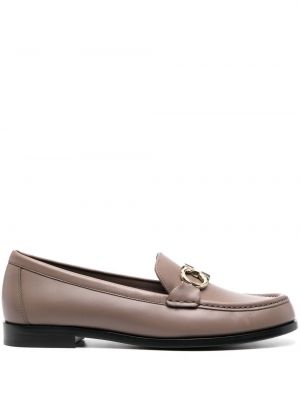 Loafers i läder Ferragamo