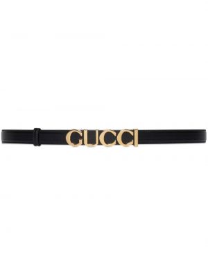 Kožený pásek Gucci