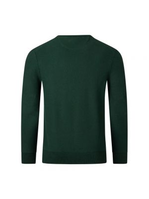 Dzianinowy sweter bawełniany Polo Ralph Lauren zielony
