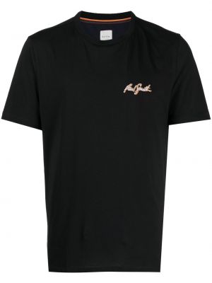 T-shirt con stampa Paul Smith nero