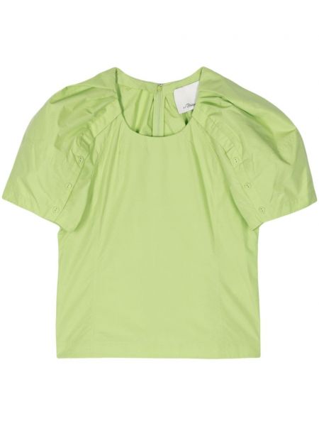 Top s gumbima 3.1 Phillip Lim zelena