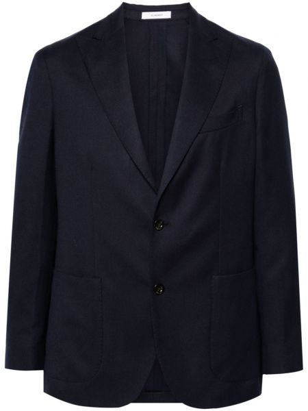 Langer blazer Boglioli blau