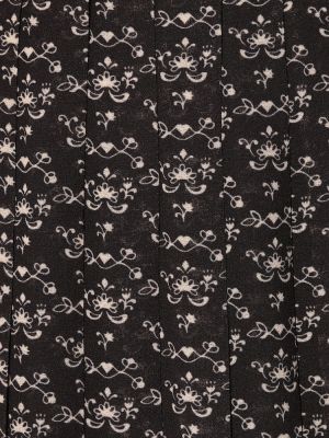 Midi φούστα με σχέδιο See By Chloé μαύρο