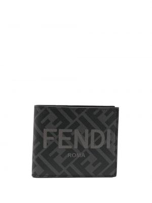Geldbörse mit print Fendi schwarz