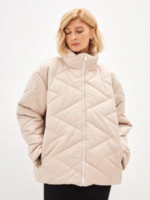 Утепленная демисезонная куртка Noele Boutique бежевая