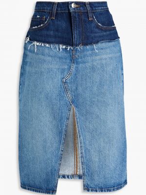 Spódnica jeansowa Frame - Niebieski