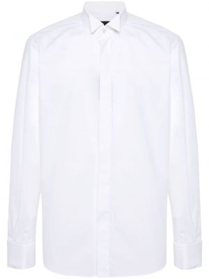 Bombažna srajca Corneliani bela