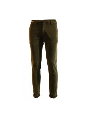 Pantalon slim Re-hash vert