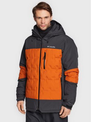Smučarska jakna Columbia oranžna