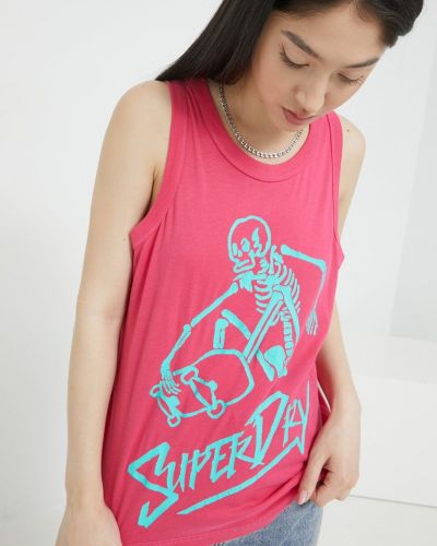 Top Superdry roza