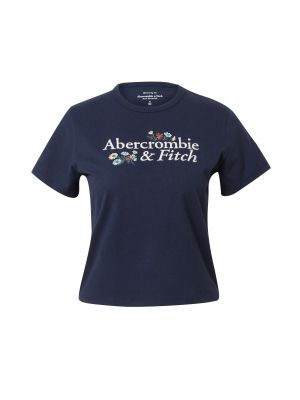 T-shirt à motif mélangé Abercrombie & Fitch bleu