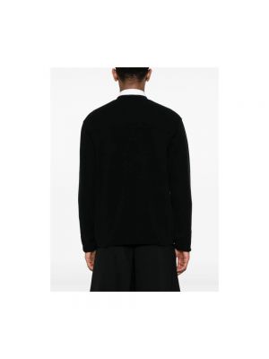 Jersey de lana de tela jersey Auralee negro