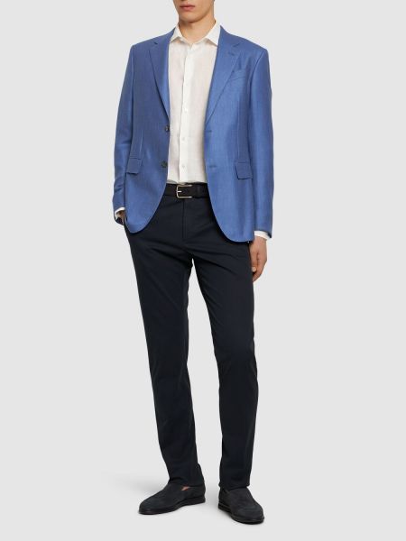 Kaşmir ipek blazer Zegna