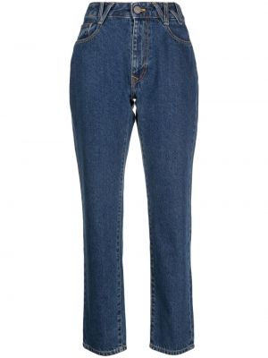 Skinny fit džinsi ar apdruku Vivienne Westwood zils