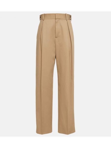 Pantalones bootcut Bottega Veneta beige