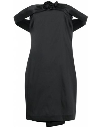 Φλοράλ κοκτέιλ φόρεμα Bernadette μαύρο