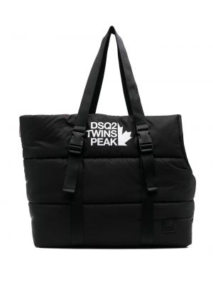 Τσάντα shopper με σχέδιο Dsquared2