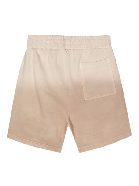 Shorts aus baumwoll mit print mit farbverlauf Woolrich beige